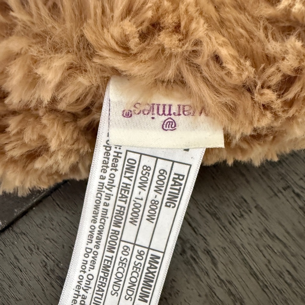Warmie 🧸 Plush Tan Teddy Bear nwt sooo soft and adorable -for every age! - Picture 5 of 9